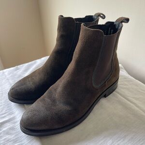 Thursday Boot Company- Duchess- Dark Olive Suede- Size 6.5
